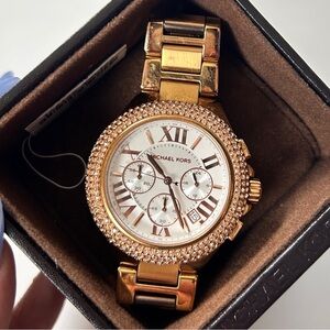 Michael Kors “Camille”Women’s Chronograph Watch
MK5636 Rose Gold Stainless Steel